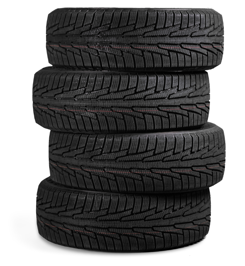 Used tire industry professionals at work